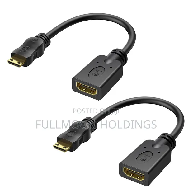 Mini HDMI to Female HDMI Adapter - 1