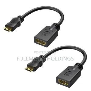 Mini HDMI to Female HDMI Adapter