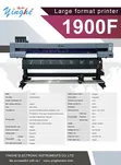 Yinghe 6ft Large Format Printer with XP600 Print Head - 2