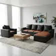 Brand New Luxury L-Shaped Sofa - 2