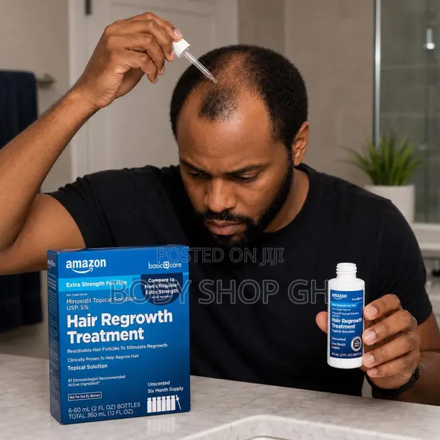 Amazon Minoxidil 5% Solution for Beard & Hairline Growth - 1