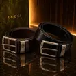 Designer Leather Belt - Black - 2