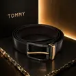 Designer Leather Belt - Black - 3