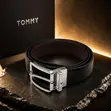 Designer Leather Belt - Black - 4
