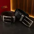 Designer Leather Belt - Black - 5