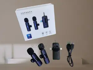 All-in-One 3-in-1 Wireless Lavalier Microphone