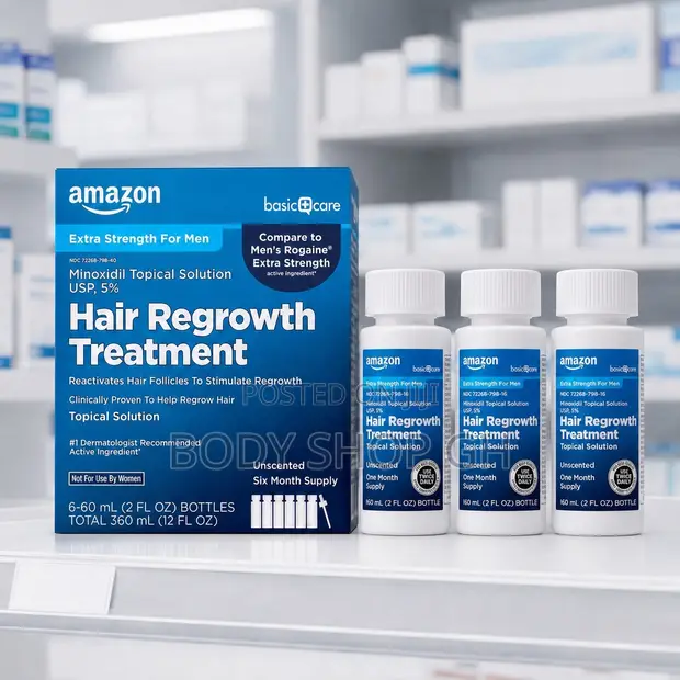 Amazon Minoxidil Hair Regrowth Solution - Kirkland - 1