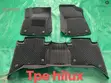 Toyota Hilux Floor Mats (TPE, Black) - 1