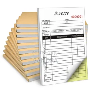 Custom Invoices, Receipts & Call Cards Printing