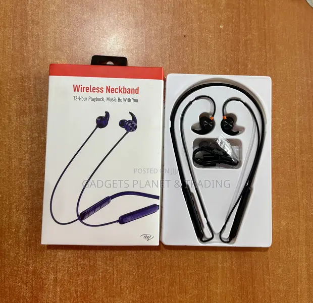Itel IEB-35 Wireless Neckband Bluetooth 5.3 Headphones - 1