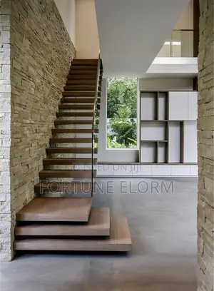 Custom Wood Floating Stairs by Afel Prime Gh