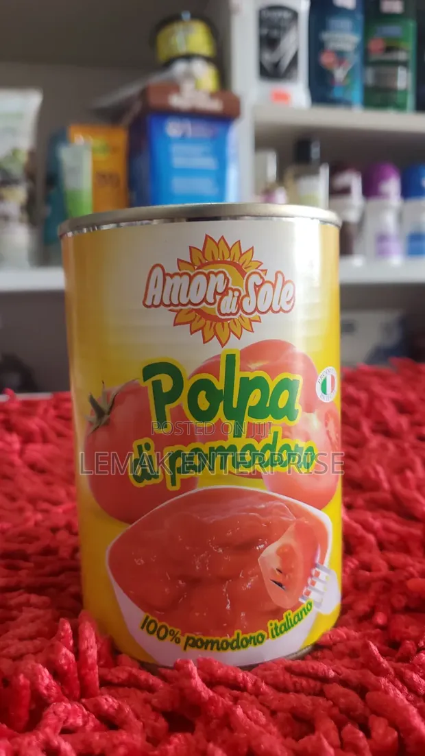 Amor Di Sole Polpa Di Pomodoro 100% Italian Tomato Pulp - 1