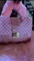 Fluffy Handle Mini Bag - 2