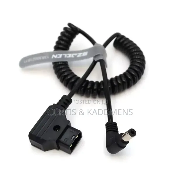 D Tap to DC Cable 5.5*2.5mm for DSLR Rig Power, V Mount - 1