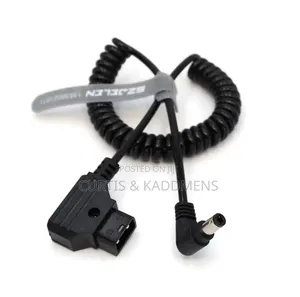 D Tap to DC Cable 5.5*2.5mm for DSLR Rig Power, V Mount