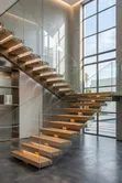Custom Wooden Staircase Design & Installation - 3
