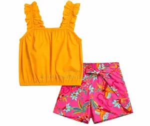 Jessica Simpson Girls' 2-Piece Knit & Woven Set