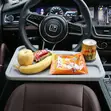 Portable Car Steering Wheel Desk - 2