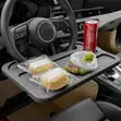 Multifunctional Steering Wheel Laptop Desk for Cars - 1