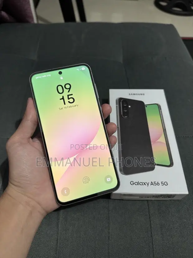 New Samsung Galaxy A56 5G 256GB Black - 1