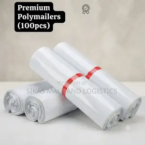 Premium White Polymailer Mailing Bags