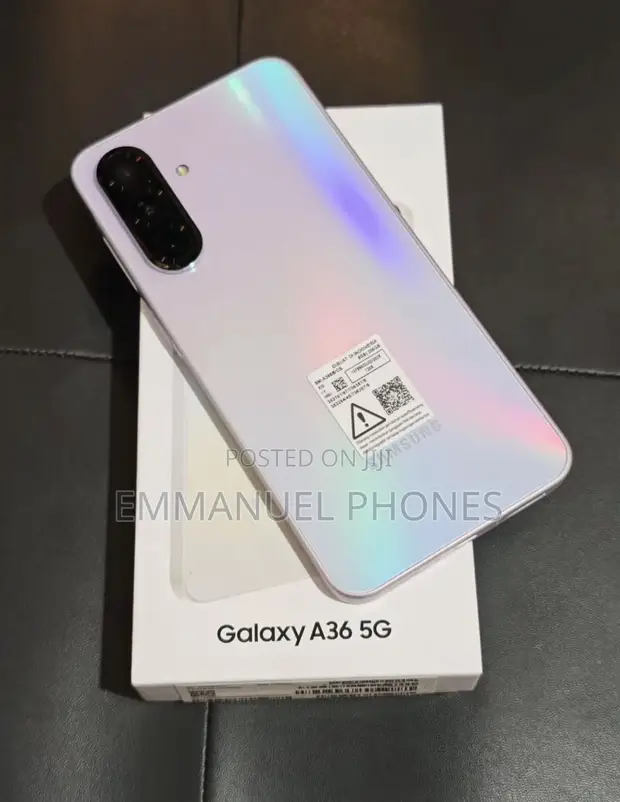 New Samsung Galaxy A36 5G 256GB Silver - 1