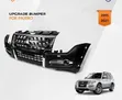 Mitsubishi Pajero Wagon IV 2006-2021 Front Bumper Facelift Kit - 4