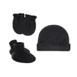Newborn Hat, Mittens & Socks Set - 100% Cotton - 3