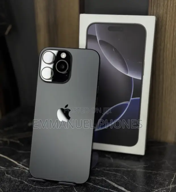 New Apple iPhone 16 Pro Max 1TB Black - 1