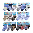 3pcs Unisex Baby Socks 0-12 Months - 3