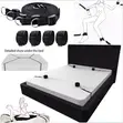 BDSM Bed Straps - Bondage Restraints - 1