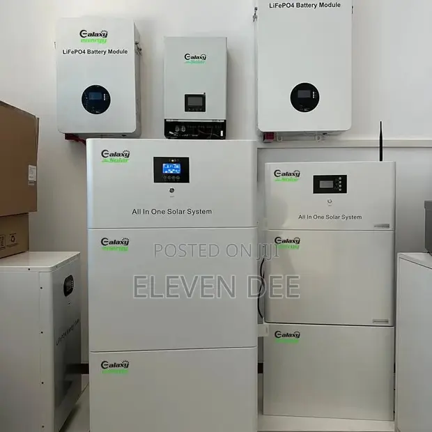 5KW Hybrid Inverter + 5.4KWH Battery - All-in-One Solar System - 1