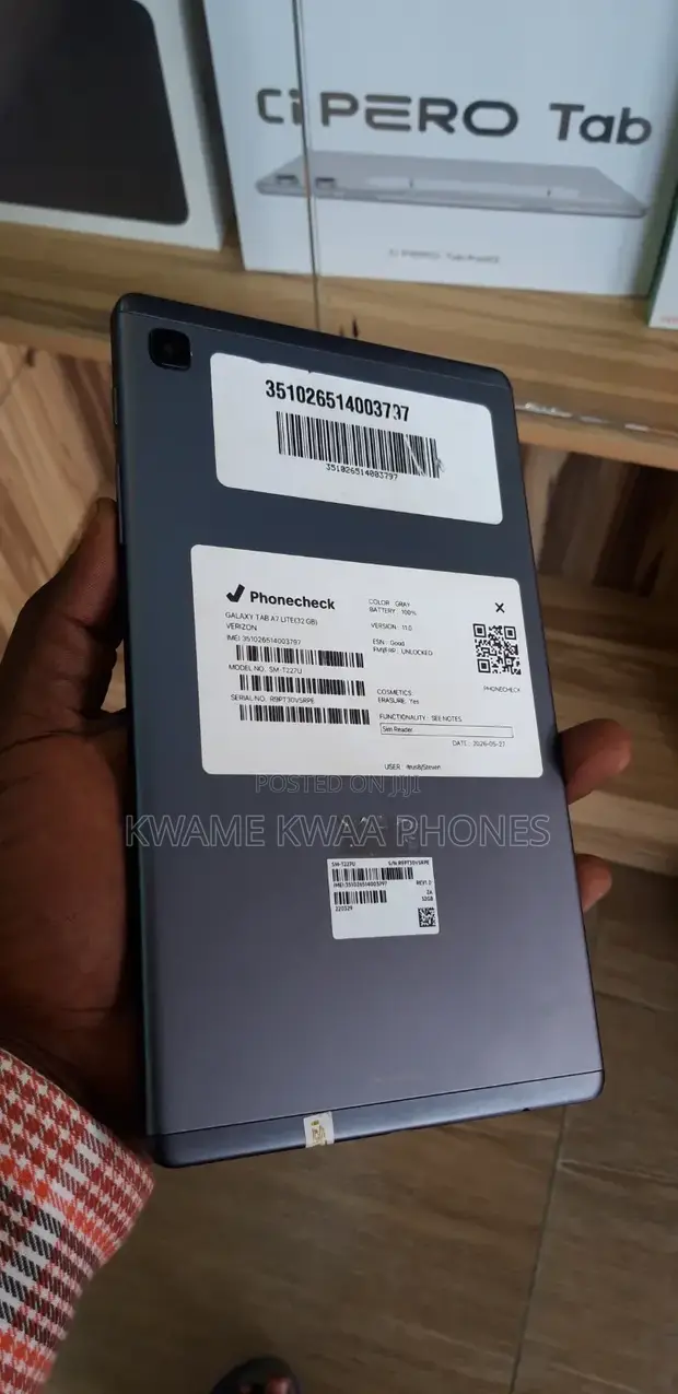 Samsung Galaxy Tab A7 Lite 32GB Gray - 1