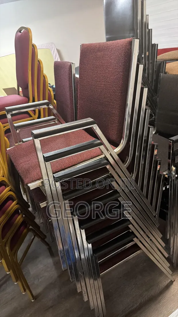 Foreign Used Stackable Chairs - 1