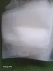 White Tulle Mesh Fabric - 1