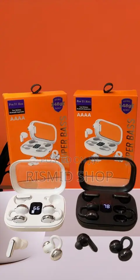 Pro 21 Max AAAA TWS Bluetooth Earphones - 1