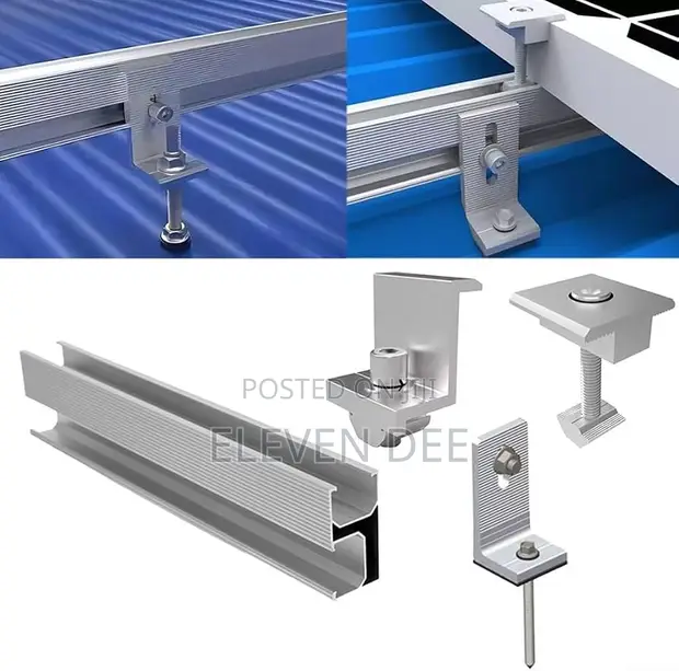 Solar Panel Mounting Rail Set (Aluminum) - 1
