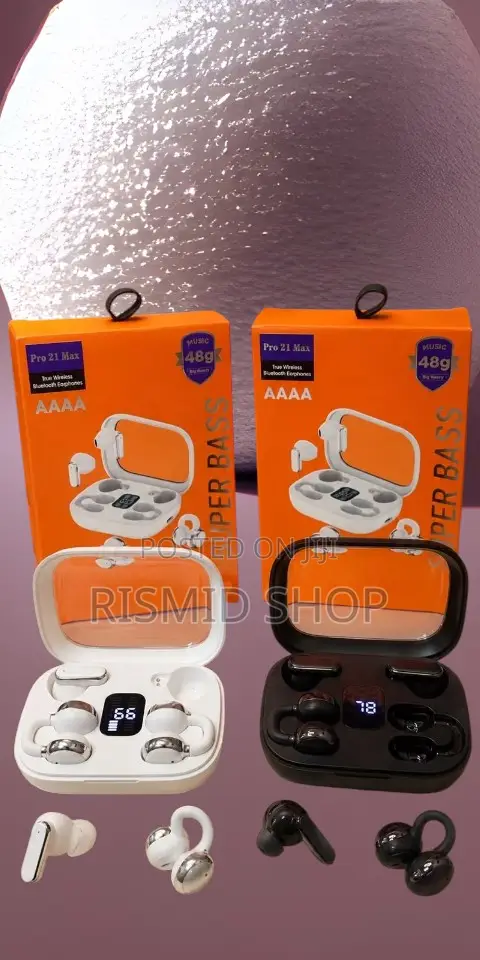 PRO 21 MAX AAAA Wireless Earbuds - 1
