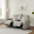 Leather Power Reclining Sofa (Alton) - 2