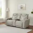 Leather Power Reclining Sofa (Alton) - 5