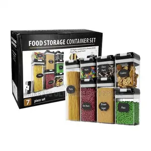 7-Piece Airtight Food Storage Container Set
