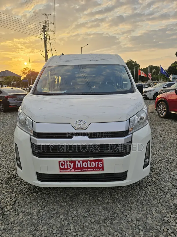 New Toyota HiAce 2025 White - 1