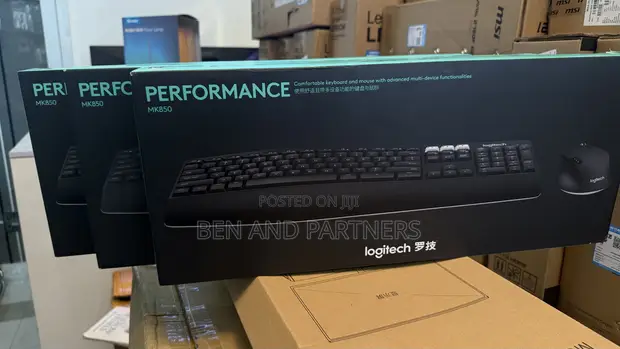 Logitech MK850 Performance Wireless Keyboard & Mouse Combo - 1