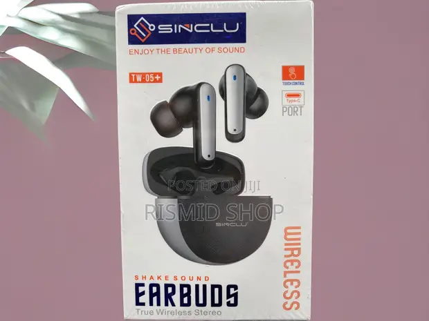 Sinclu TW-05+ True Wireless Stereo Earphones - 1