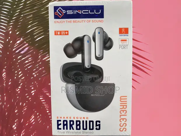 Sinclu TW-05+ Portable Wireless Earphones - 1