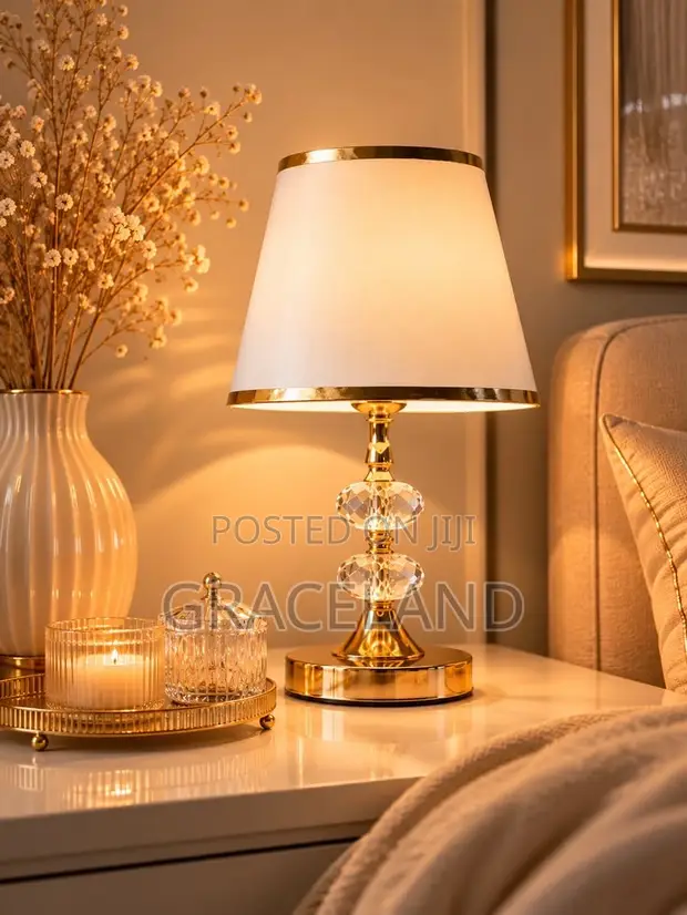 Amerlux Rosemary Gold Table Top Lamp - 1