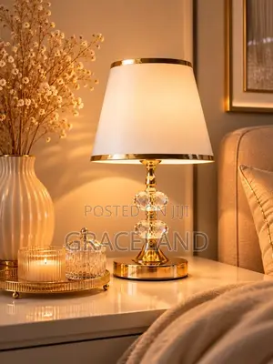Amerlux Rosemary Gold Table Top Lamp