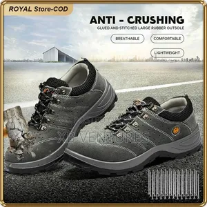 Steel Toe Work Safety Shoes (Sizes 36-46)