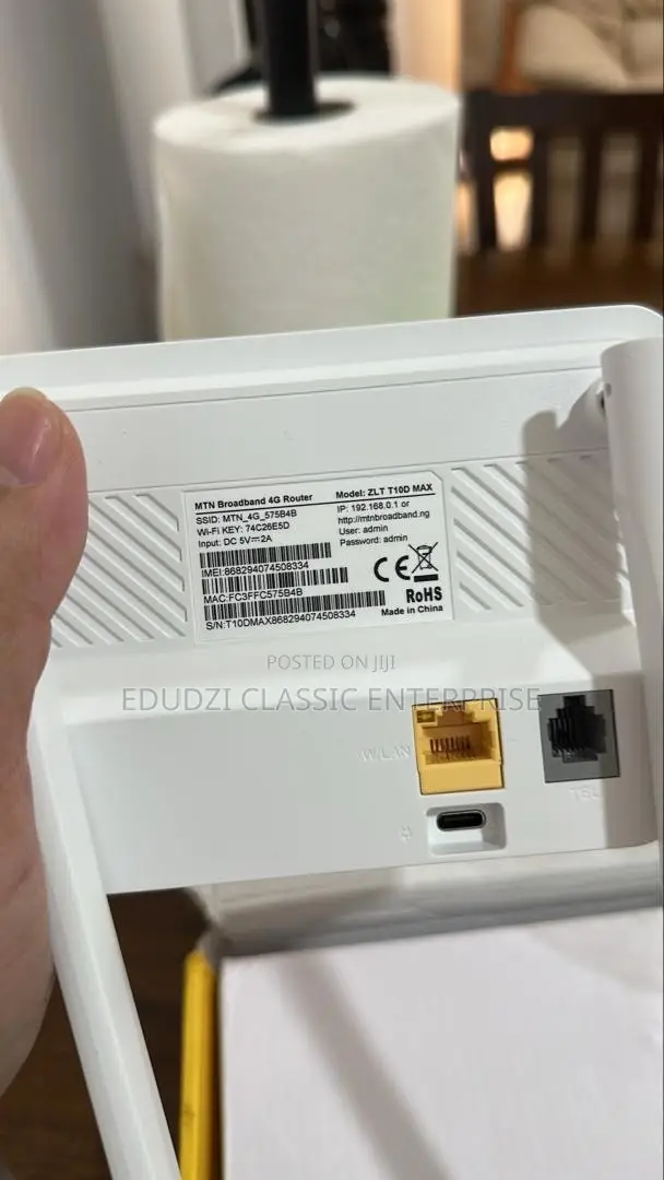 Brand New 4G Universal Turbonet Router (MTN ZLT) - 1