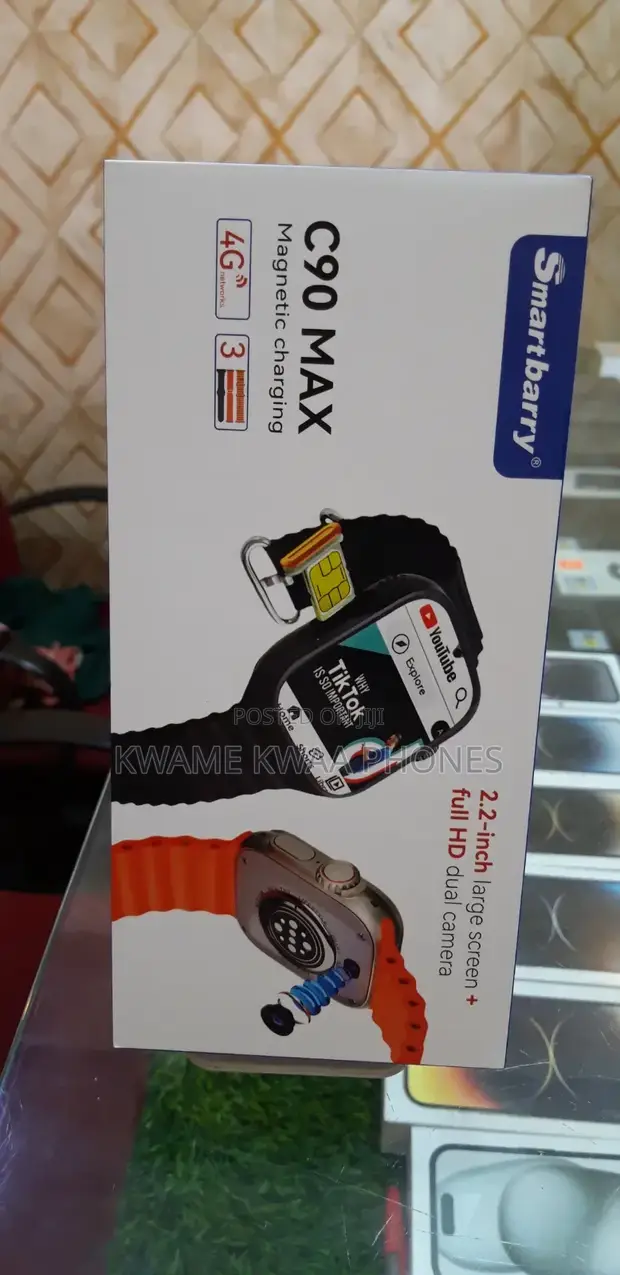 Smart Watch - Orange Band - 1